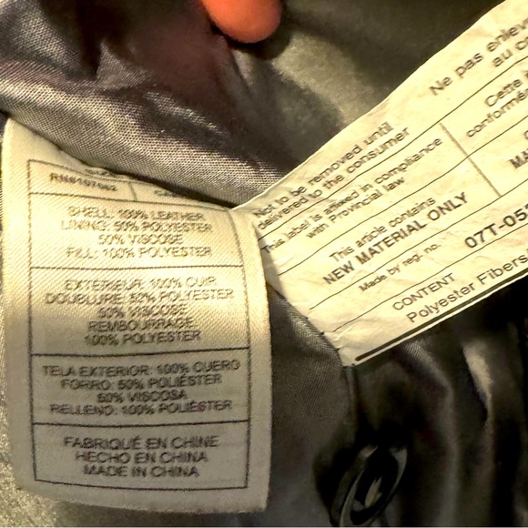 🧥 Big & Tall Harbour Bay Leather Coat - 3XLT - $150 CAD 🕶️ - Picture 11 of 13